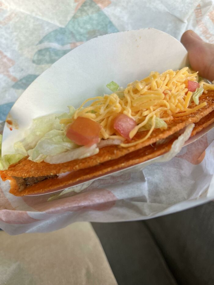 28. Looks Like #tacobell Couldn’t Find The Inside Of A Taco