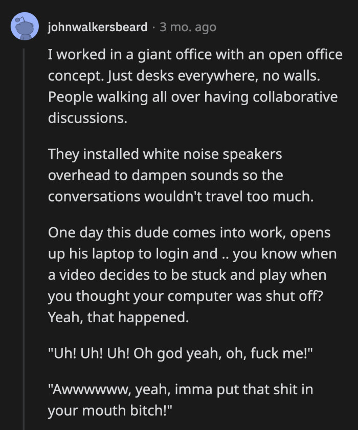 8. Why would you use a work laptop for those kinds of searches?