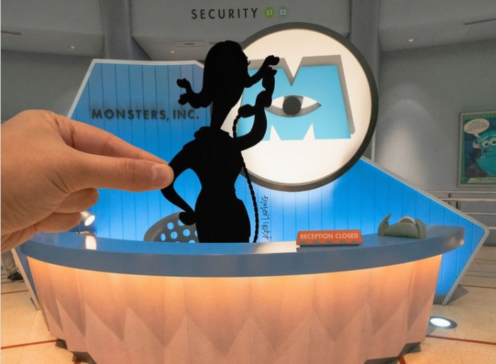 18. Celia working away at Tokyo Disneyland