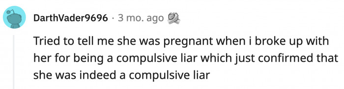 15. That's not how you successfully trap someone with a baby.