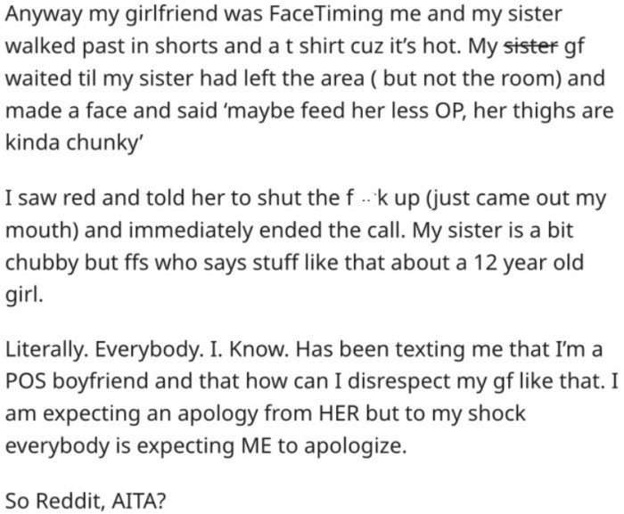 2. Was she wrong? Here's what Reddit thinks.