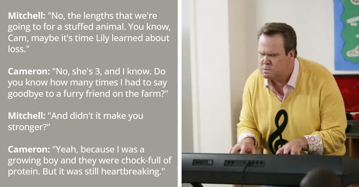 17 Quotes That Show Cameron Tucker Is The Sassiest Character From Modern Family