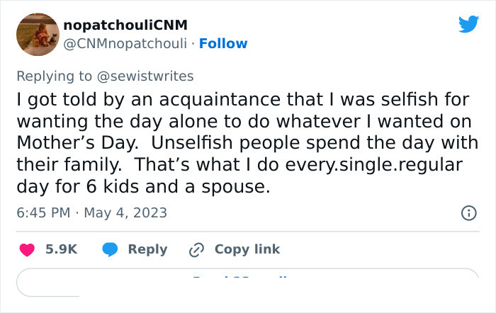 27. Not selfish to take care of yourself.