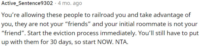 They are not your friends.