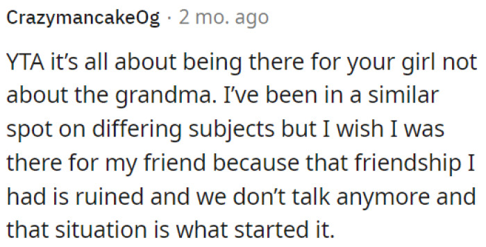 Neglecting your loved one's needs can damage relationships.