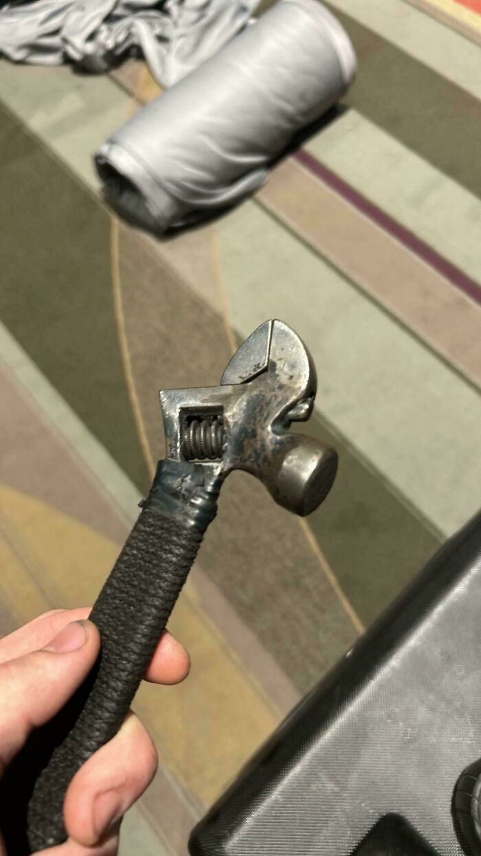 "Found This Hammer/Wrench On A Jobsite"