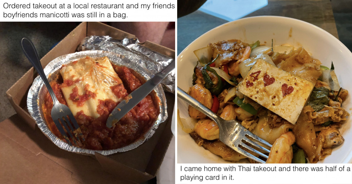 16 Takeout Customers Who Got Their Food With A Big Dose Of Disappointment On The Side