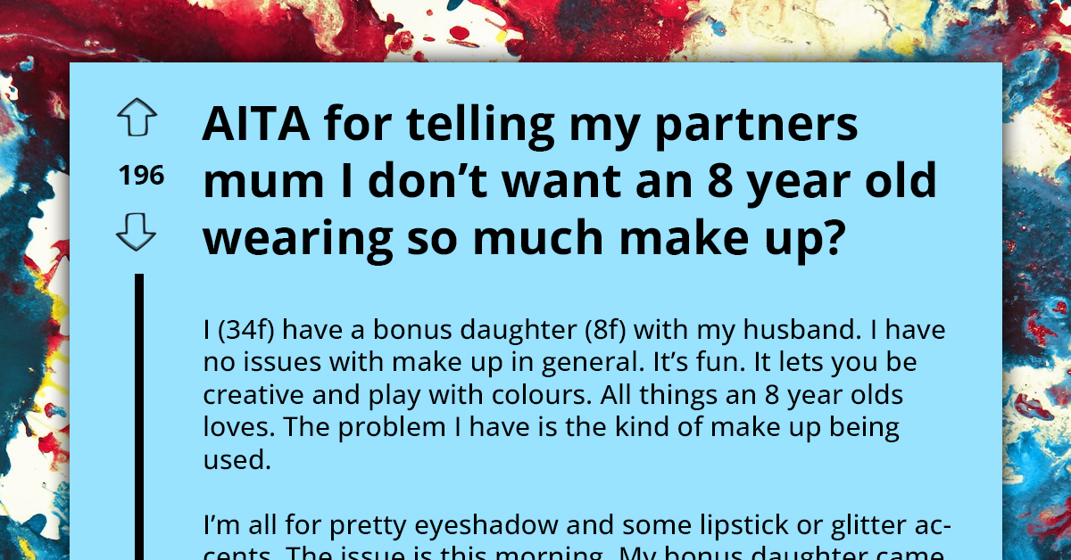Woman Gets Awful Reply From Stepdaughter's Mother After Telling Her Not to Apply So Much Makeup on Her Little Daughter