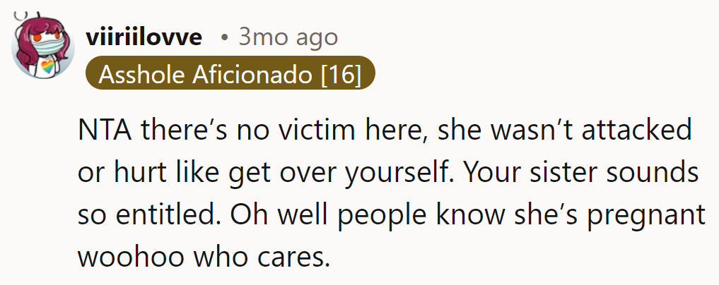 She's just pregnant, and people noticed. Big deal.