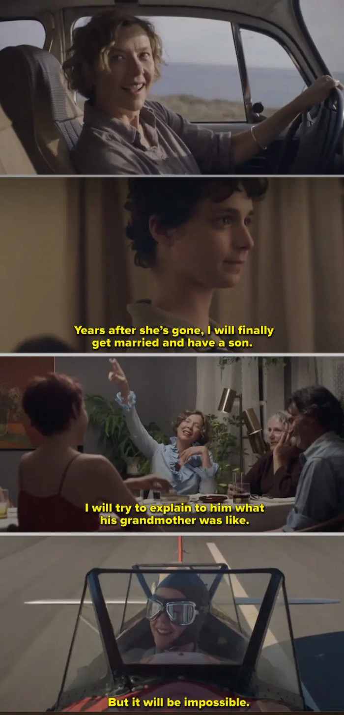 11. The 20th Century Women movie, when what happened to each character was revealed