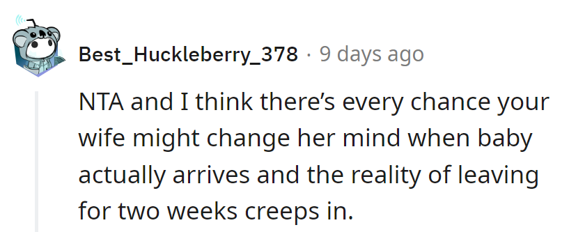 The impending arrival might add a dash of reality to the 