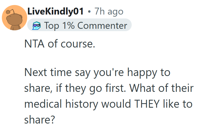 A gentle but brilliant way to remind people that privacy goes both ways.