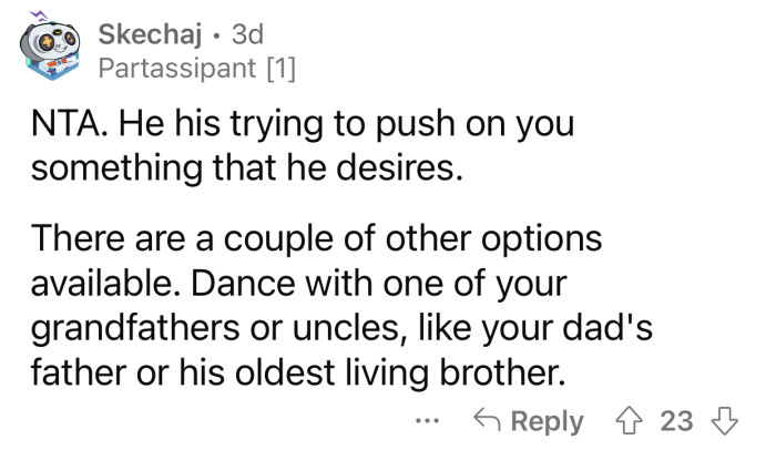 There are alternative options that don't even include the stepfather.