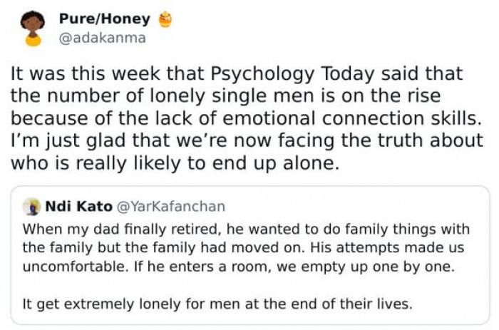 The lack of emotional connection skills has been mentioned frequently. Keep that in mind.