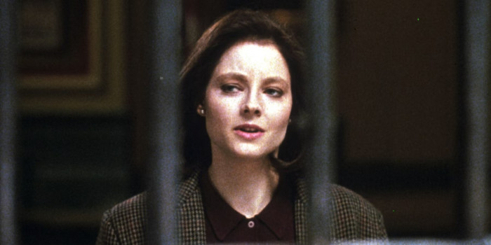 6. Jodie Foster as Clarice Starling in The Silence of the Lambs