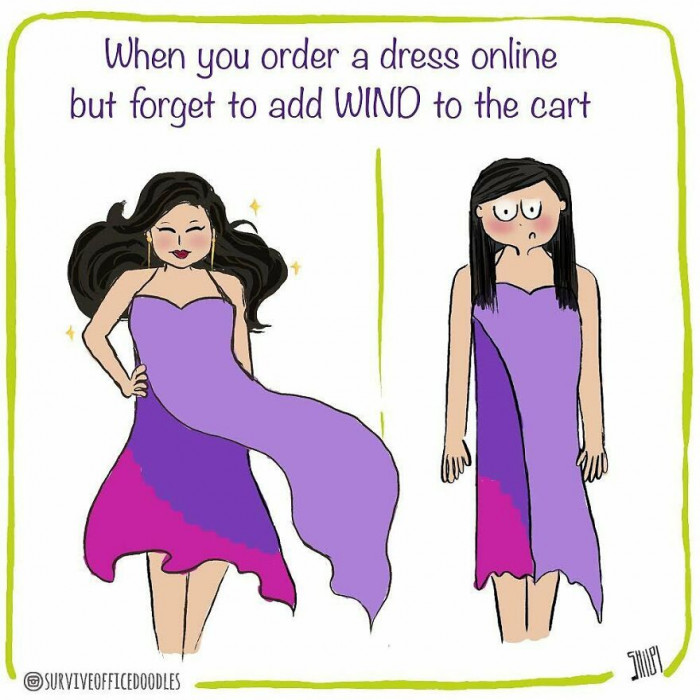 15. Things you also need to add to your cart: full-on makeup, a hairdo, and the right body type.