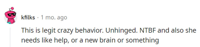 Maybe a dose of self-reflection or a chill pill is in order.