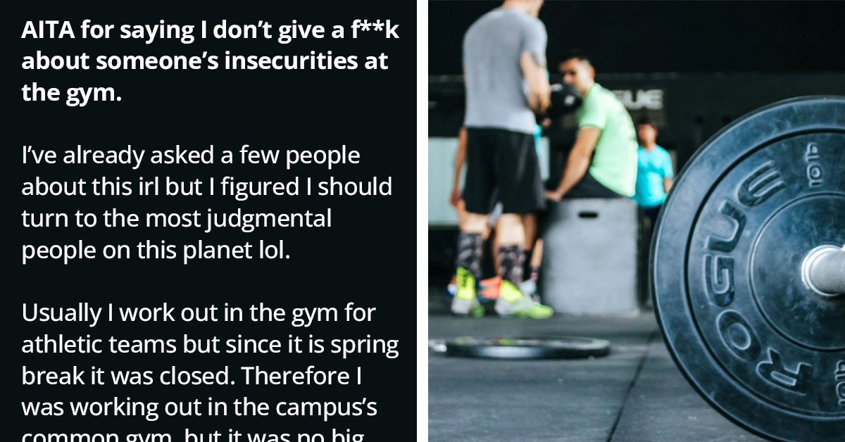 Redditor Tells Off Guy Who Told Them To Stop Banging The Weights So Loudly