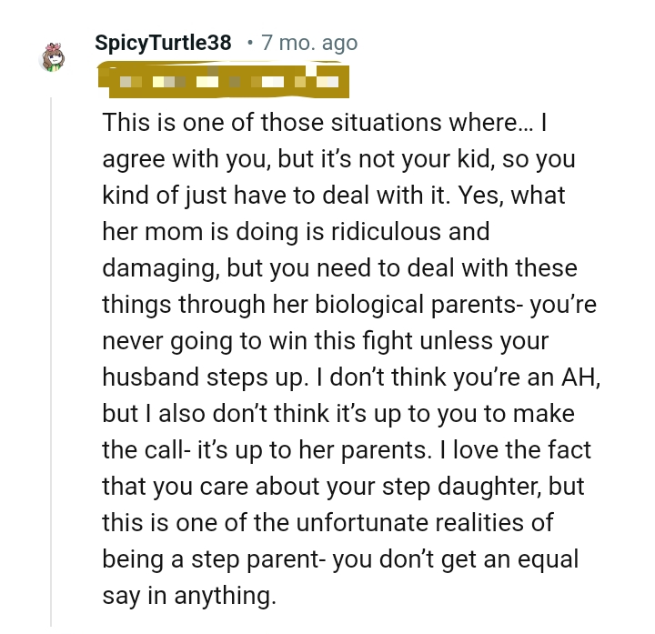 This Redditor believes the OP isn't the AH