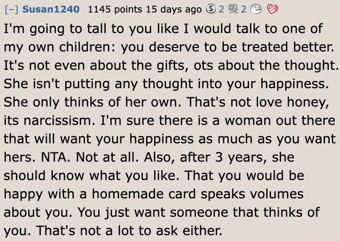 Some words of wisdom from a random stranger.