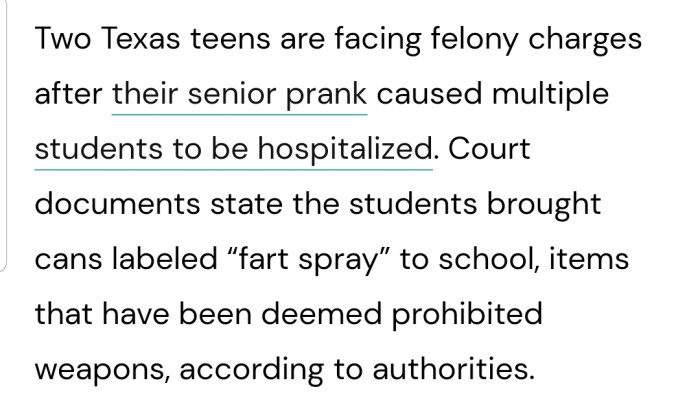 Two Texas Teens Have Got Themselves in Big Trouble