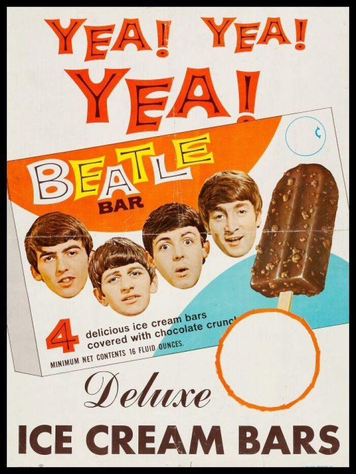 1965, The Beatles Deluxe Ice Cream Bars Promotional