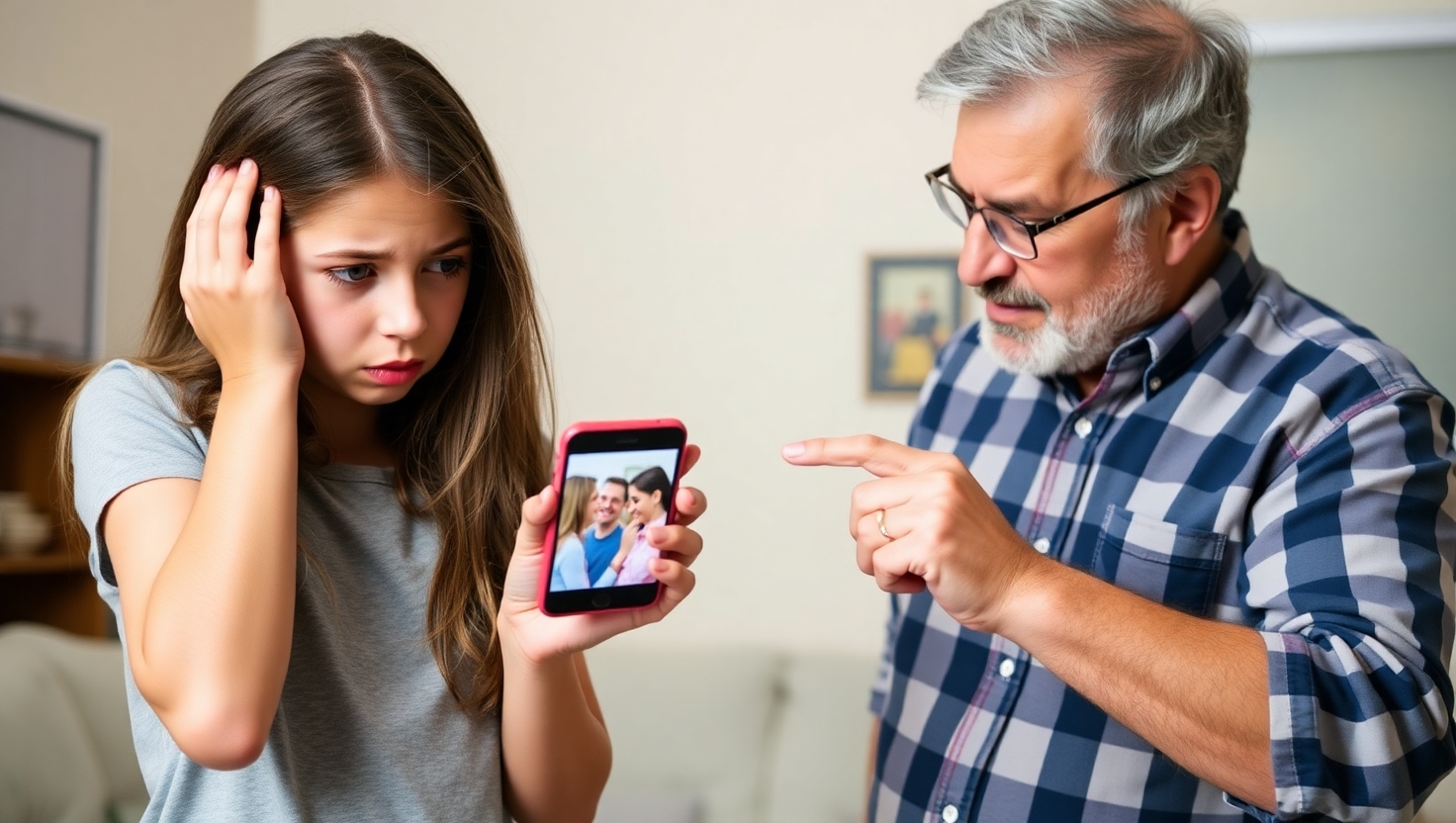 Confronting Dad Over Social Media Boundaries: AITA at 17?