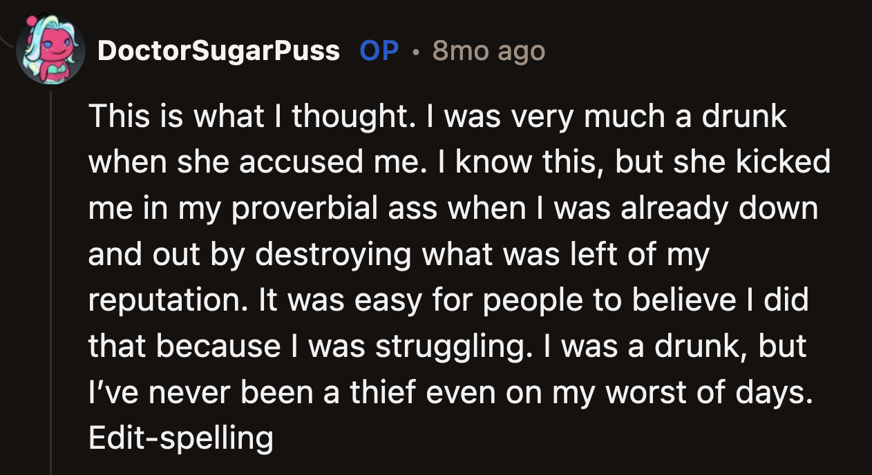 She didn't even apologize for what she did to OP all those years ago. While she has no obligation to do so now, she also shouldn't expect any help from the sister she alienated.