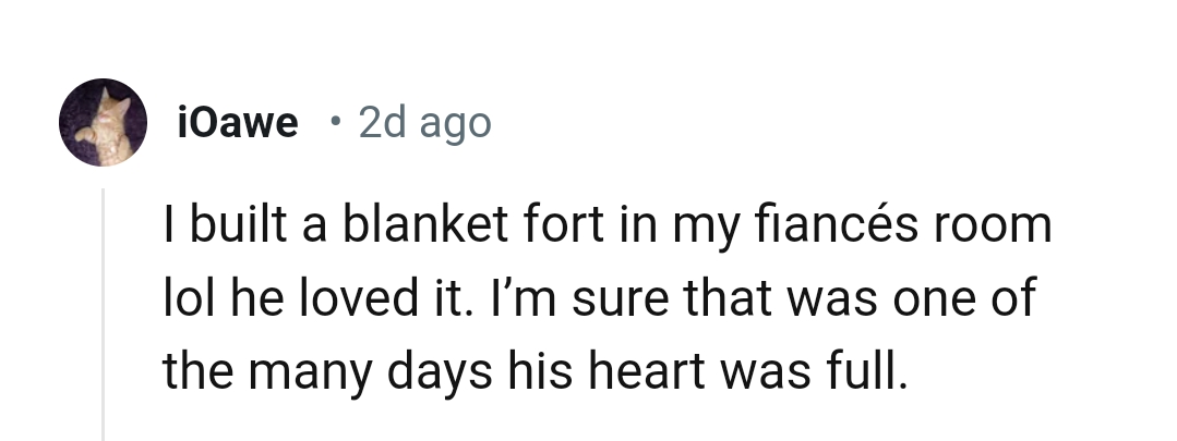 14. Building a Blanket Fort