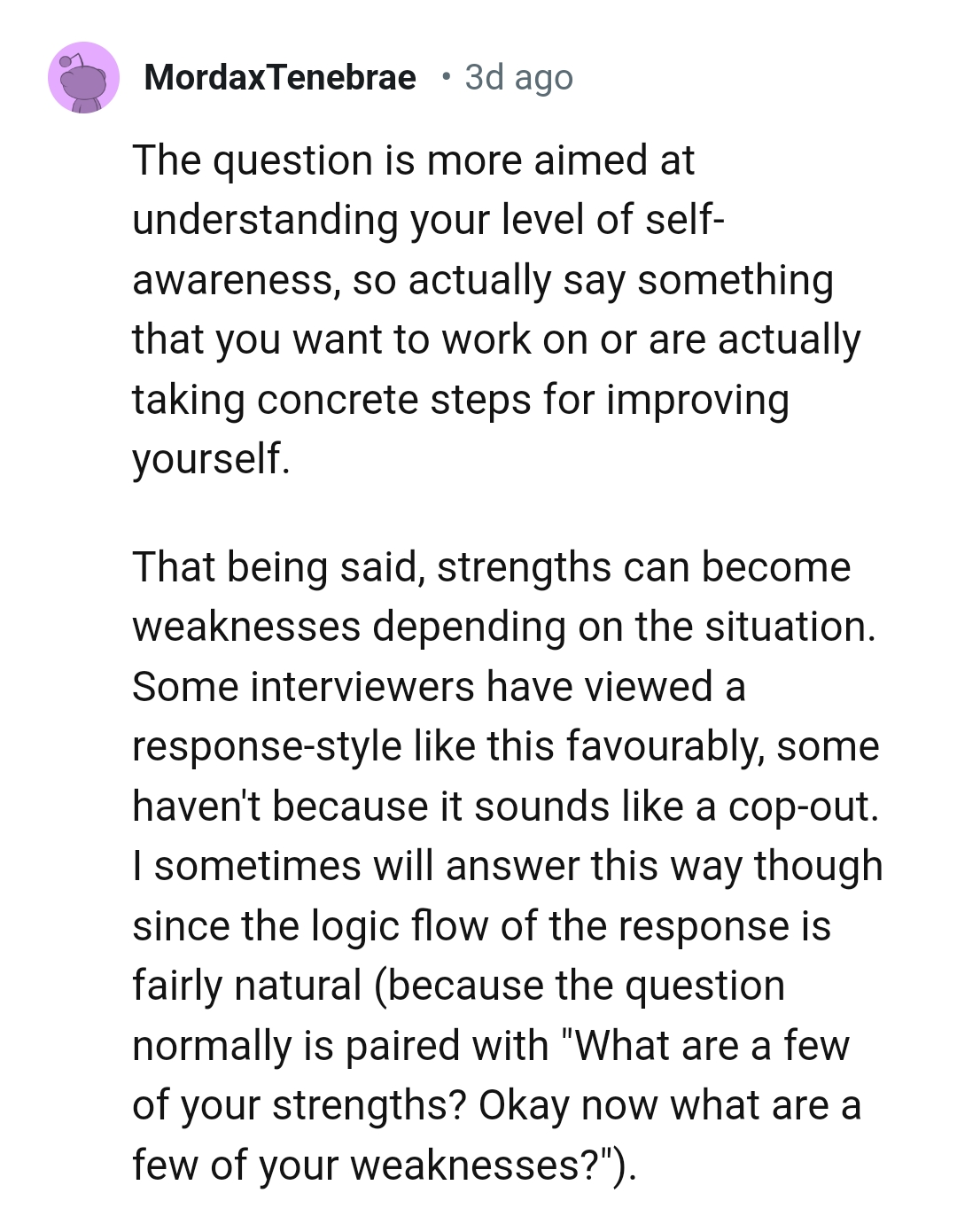 20. Strengths can become weaknesses depending on the situation