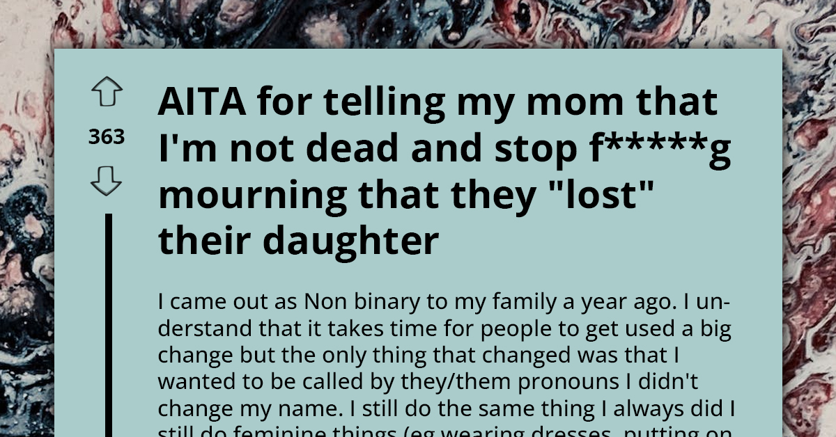 Fiery Clash Erupts As Transphobic Mom Labels Daughter ‘Dead’ For Coming Out As Non-Binary