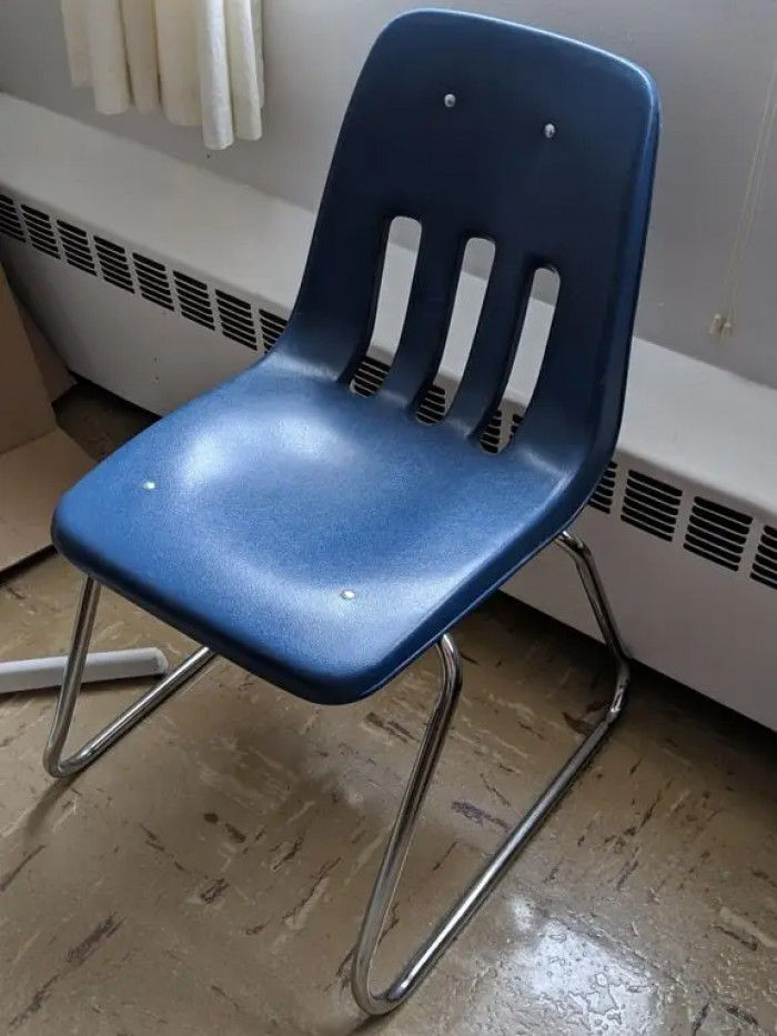 17. Sit on this chair and crack your back continuously