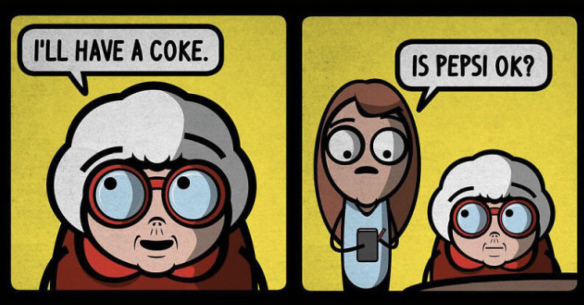 30 Dark And Silly Comics About A Funny Grandma And Other Unforeseen Events