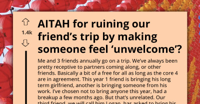 Man Ruins Friends' Trip After Publicly Making Friend's GF Feel ‘Unwelcomed’
