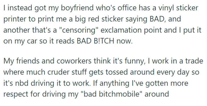 This now annoys her neighbors for various reasons.