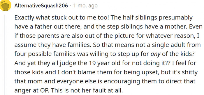 How can someone judge a 19 Y.O.?