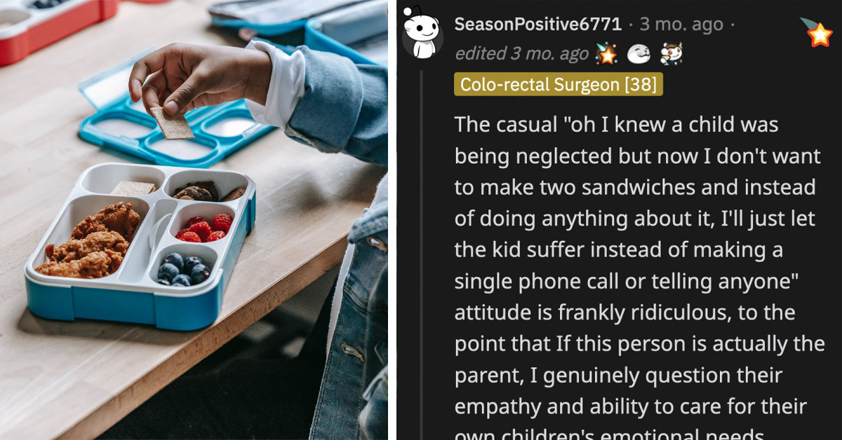 Woman Called Out By Angry Entitled Mom After She Stops Sending Free Food For Her Son