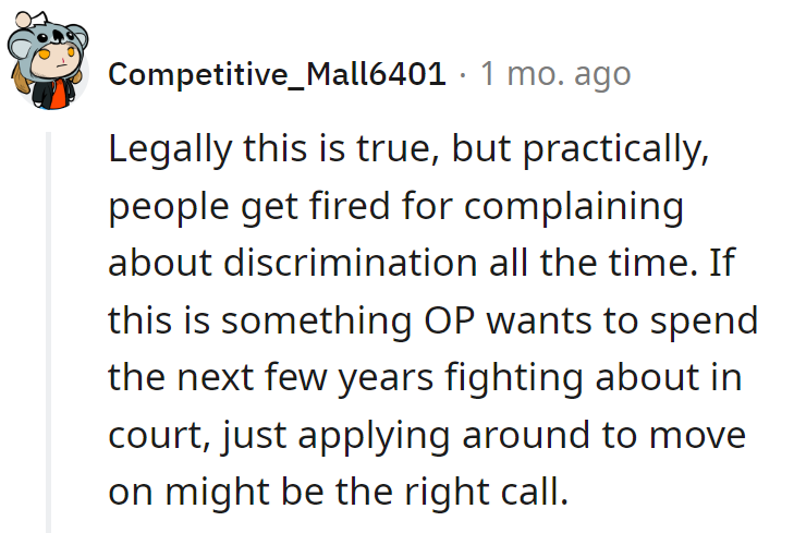 Legally right, but courtrooms aren't everyone's runway. Job hunting: the chic escape from workplace drama.