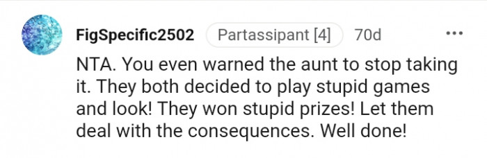 Let Them Deal with the Consequences