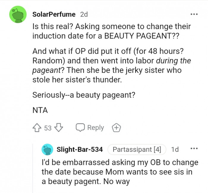 The jerky sister who stole her sister's thunder