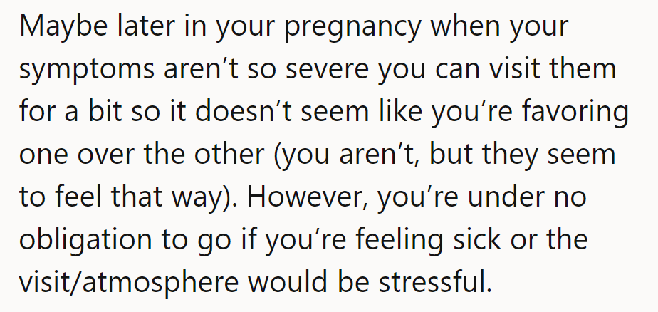 Symptoms stealing the spotlight. Family visits on standby until further notice!