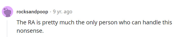 Sounds like the RA is the superhero this soda showdown needs to save the day.