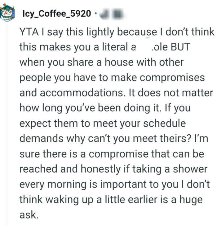 There must be a compromise