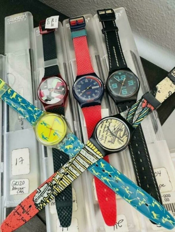 "The Swatch Watch. They Were The Thing. Who Had One?"