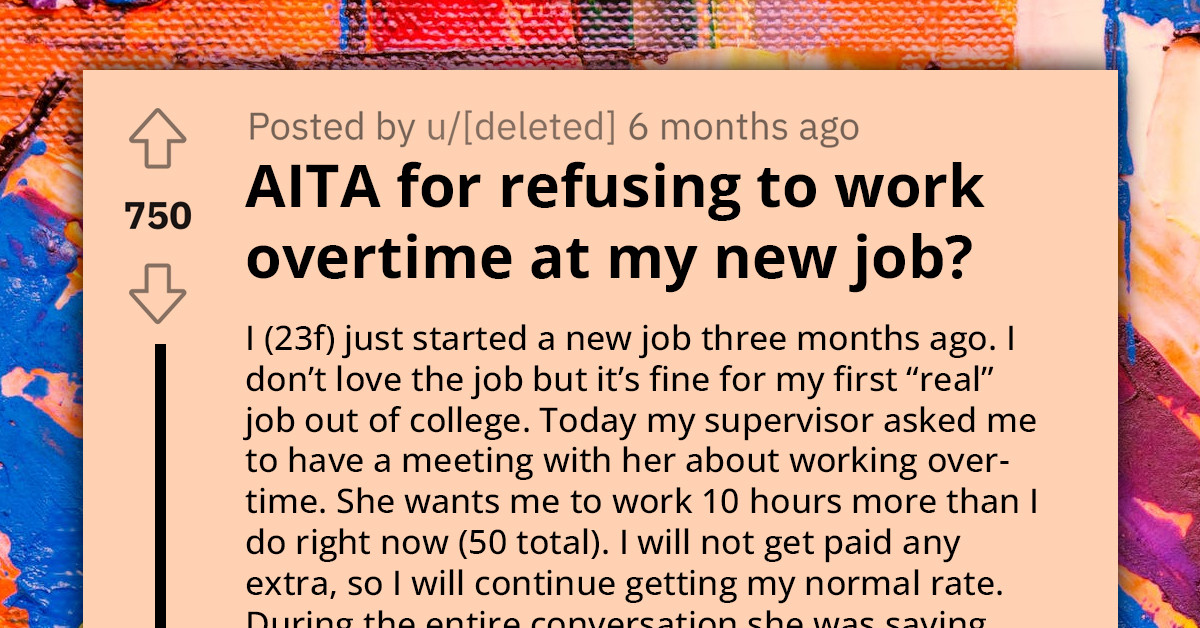 Manager Attempts to Manipulate Employee into Doing 50 Hours of Unpaid Overtime, Netizens React