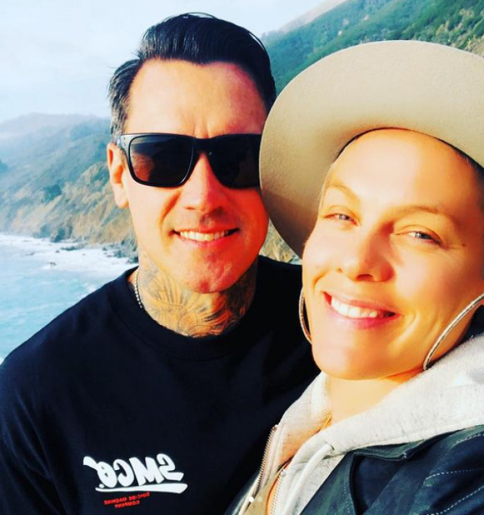 11. Pink and Carey Hart