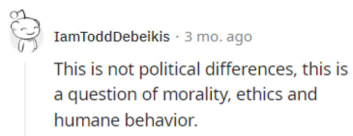 They're not just political differences