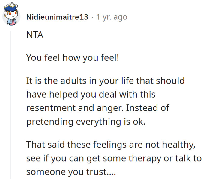 Bottom line: everyone needs therapy.