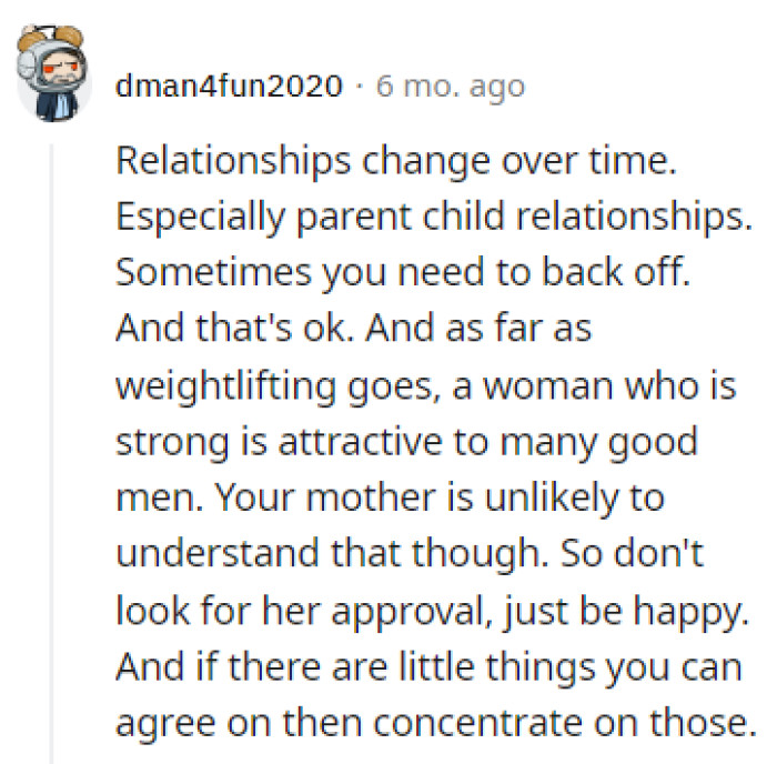 Relationships never stop changing