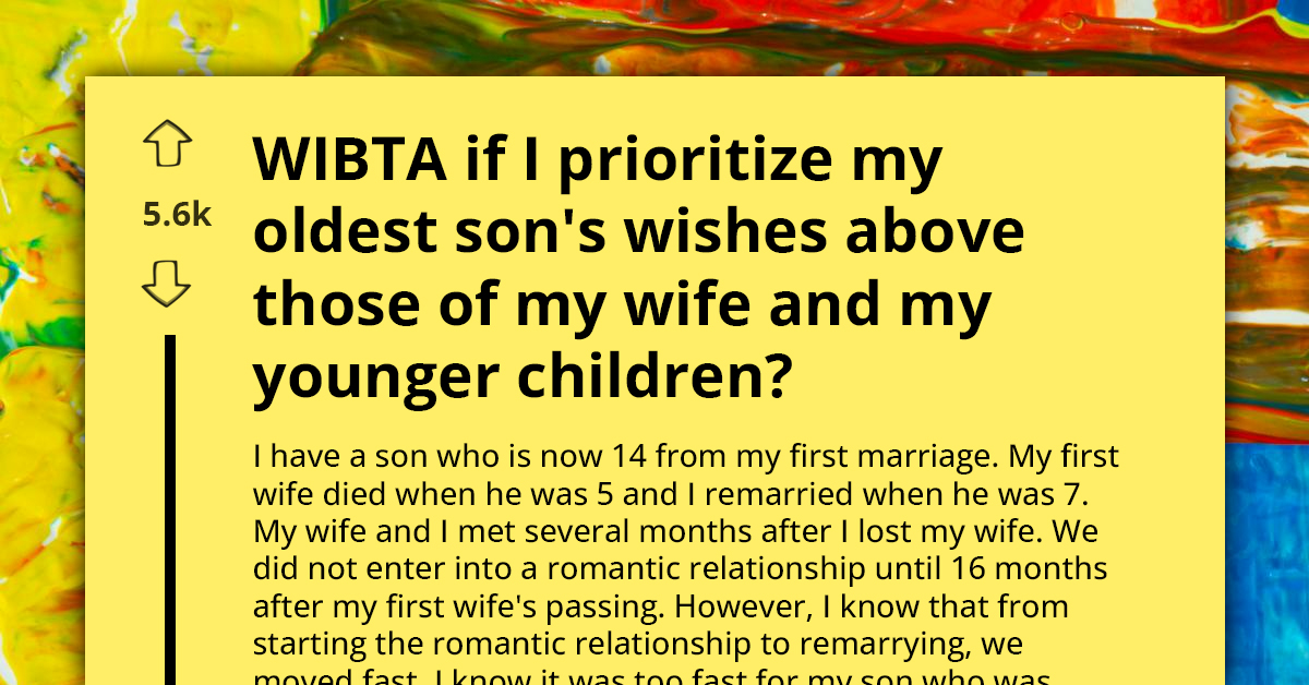 Dying Man Questions Prioritizing Older Son's Wishes Over Wife and Younger Kids